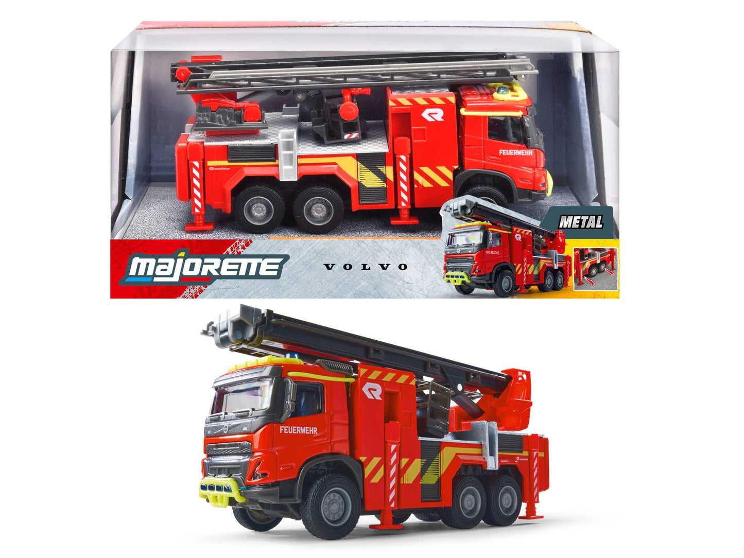 Majorette Volvo FMX Truck Fire Engine