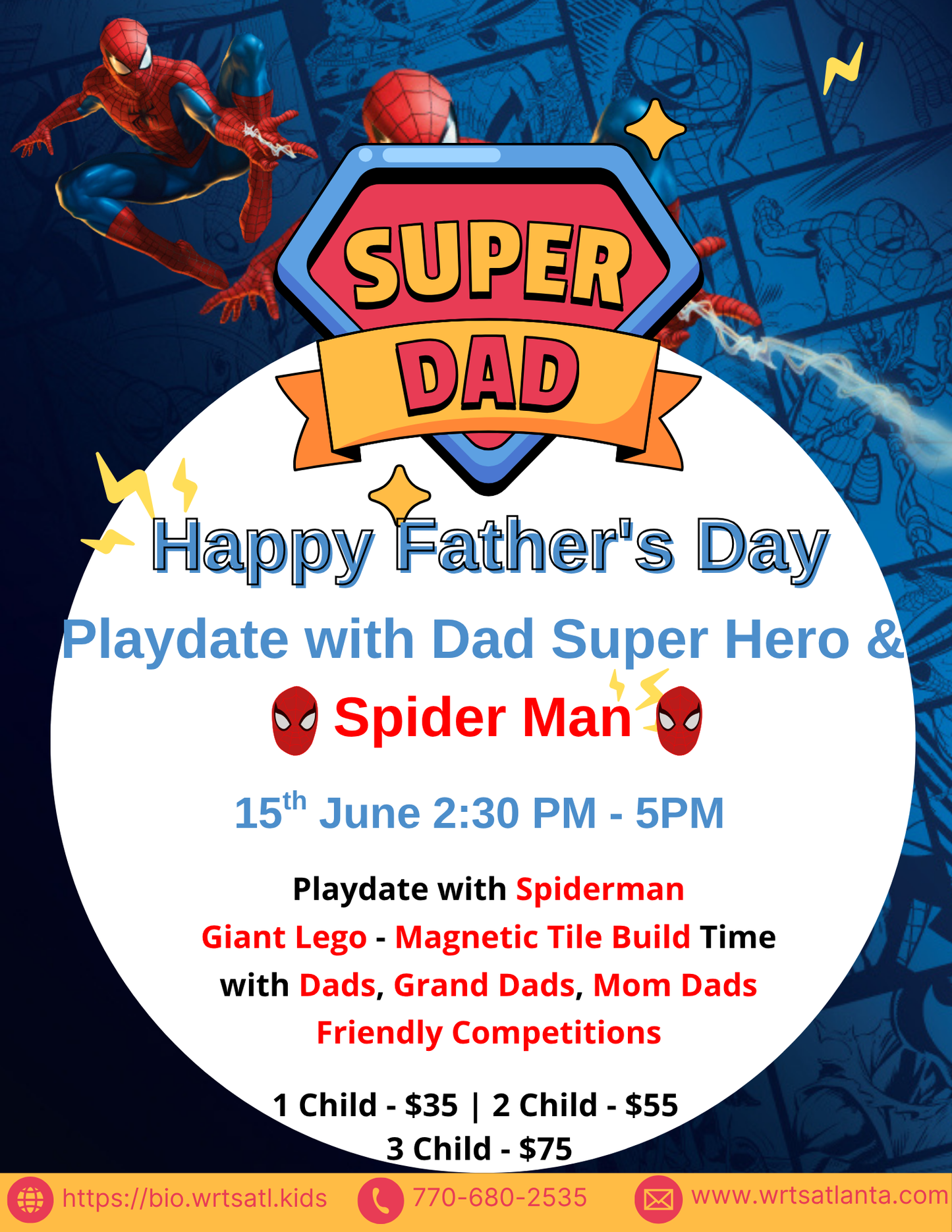 Playdate with Spider Man | Father's Day Special