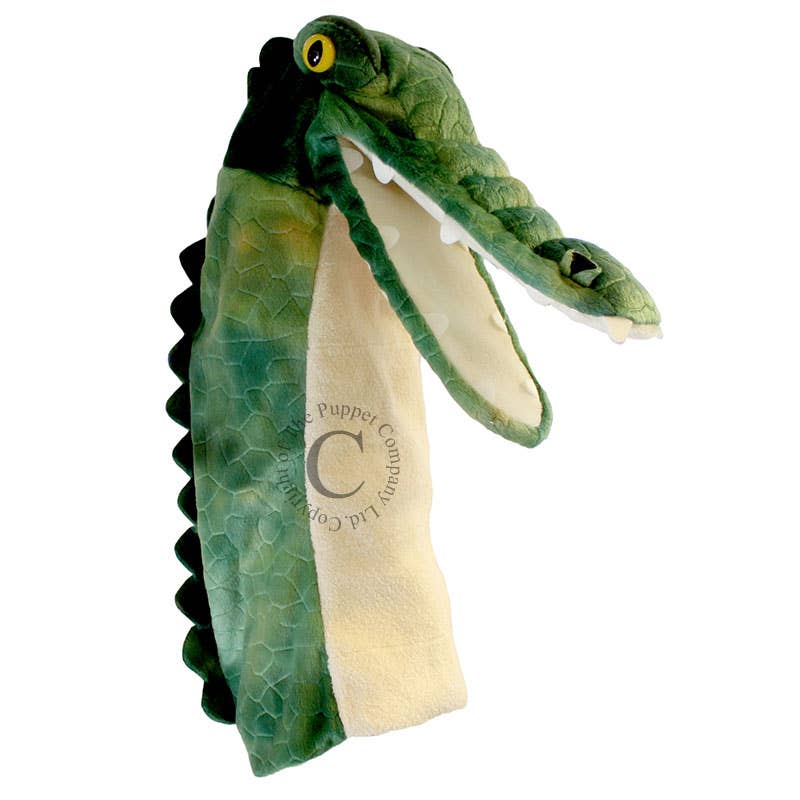 Long-Sleeved Hand Puppets: Crocodile