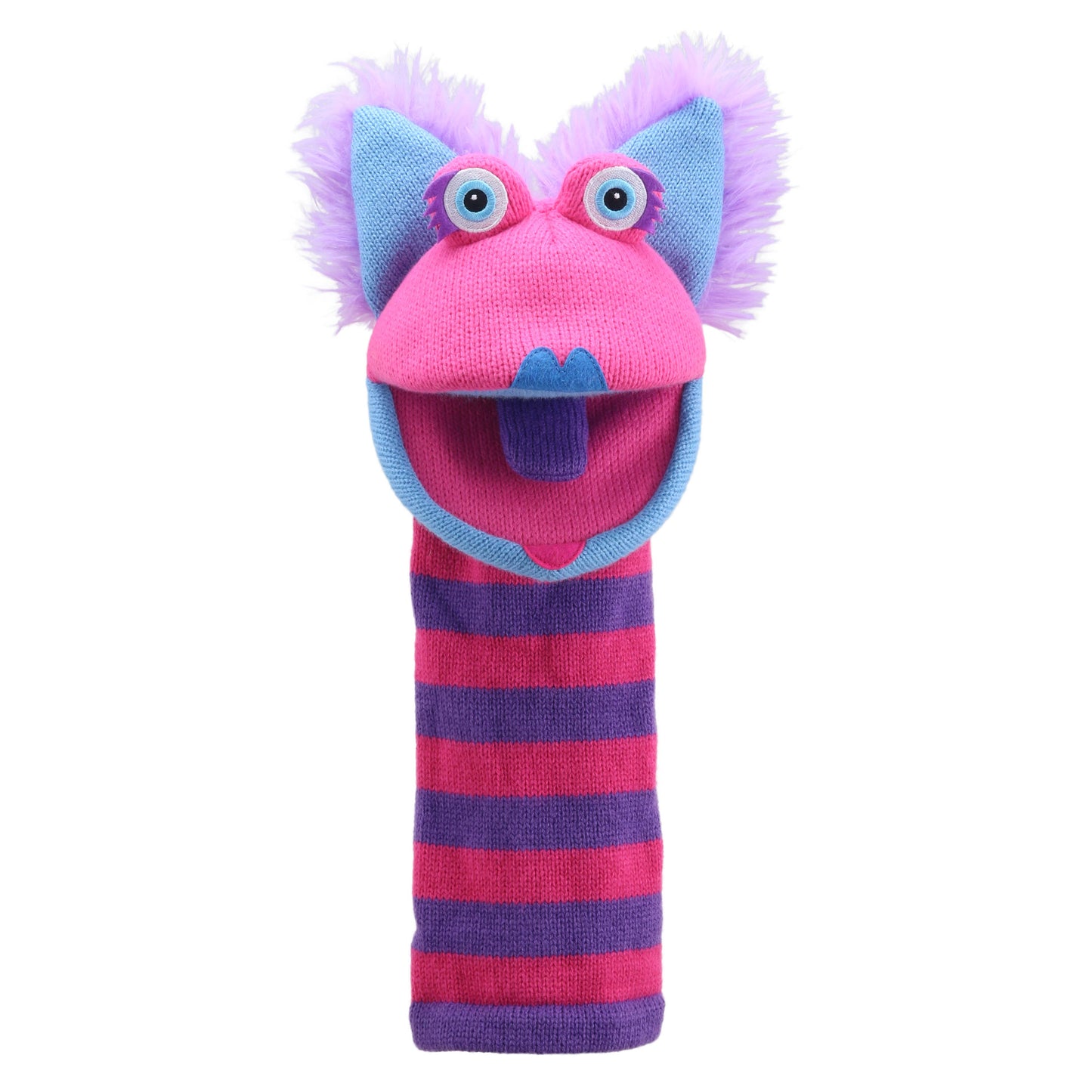 Eco Knitted Puppets: Kitty