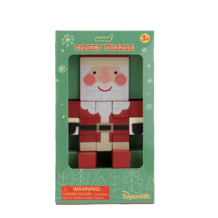 Holiday Wood Fidget Puzzle, Christmas, Winter