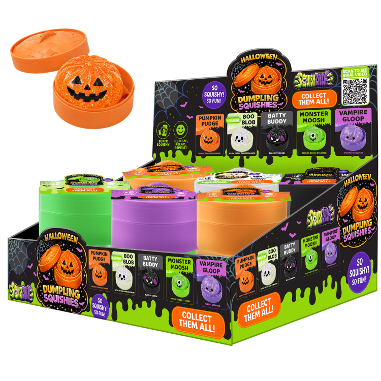 Fun Doh Halloween Mystery Dumpling Squishy - 12/Display
