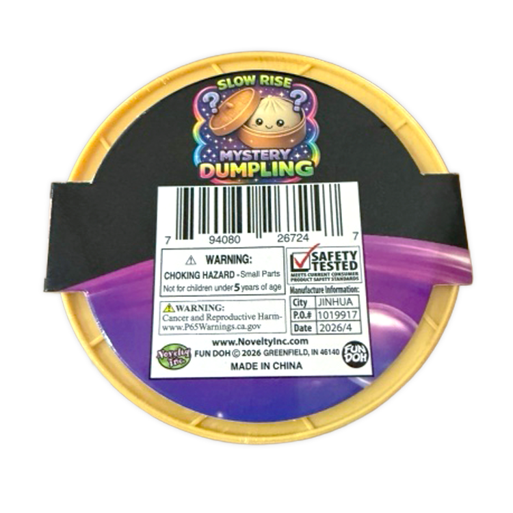 Fun Doh Mystery Slow-Rise Dumpling Squishy Toy -12/Display