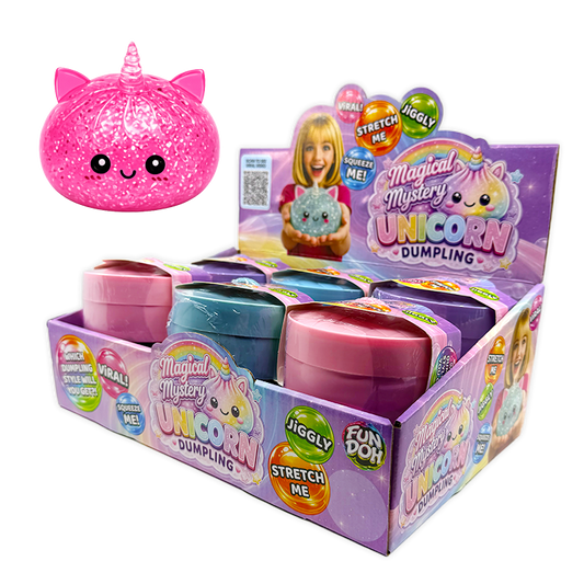 Fun Doh Unicorn Mystery Dumpling Squishy Toy - 12/Display