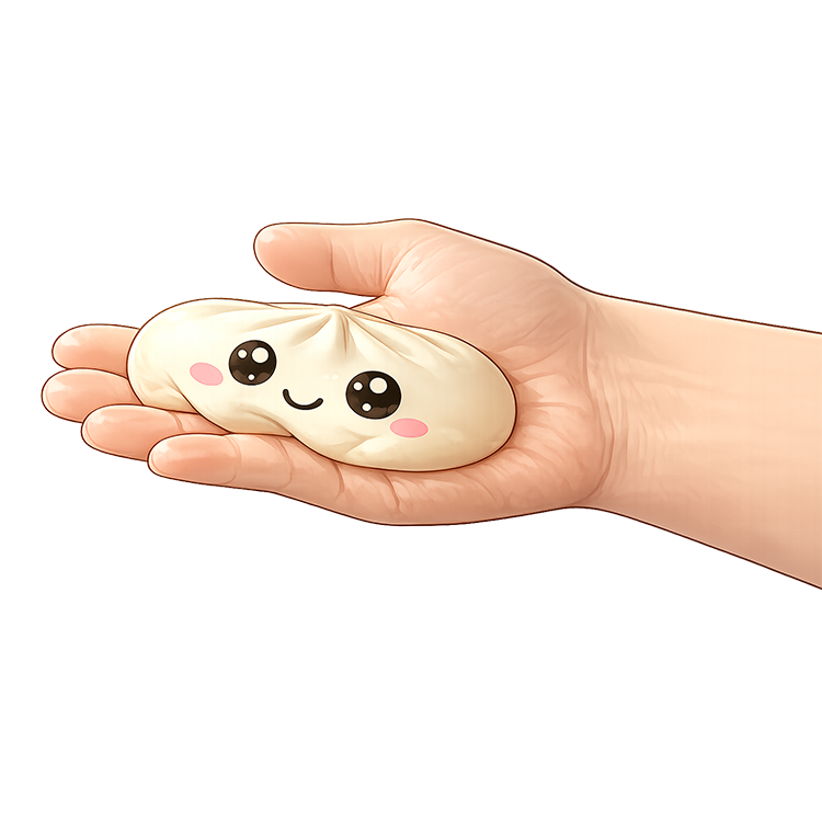 Fun Doh Mystery Slow-Rise Dumpling Squishy Toy -12/Display