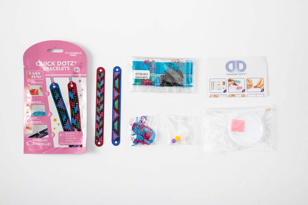 Diamond Dotz Geometric Bracelets