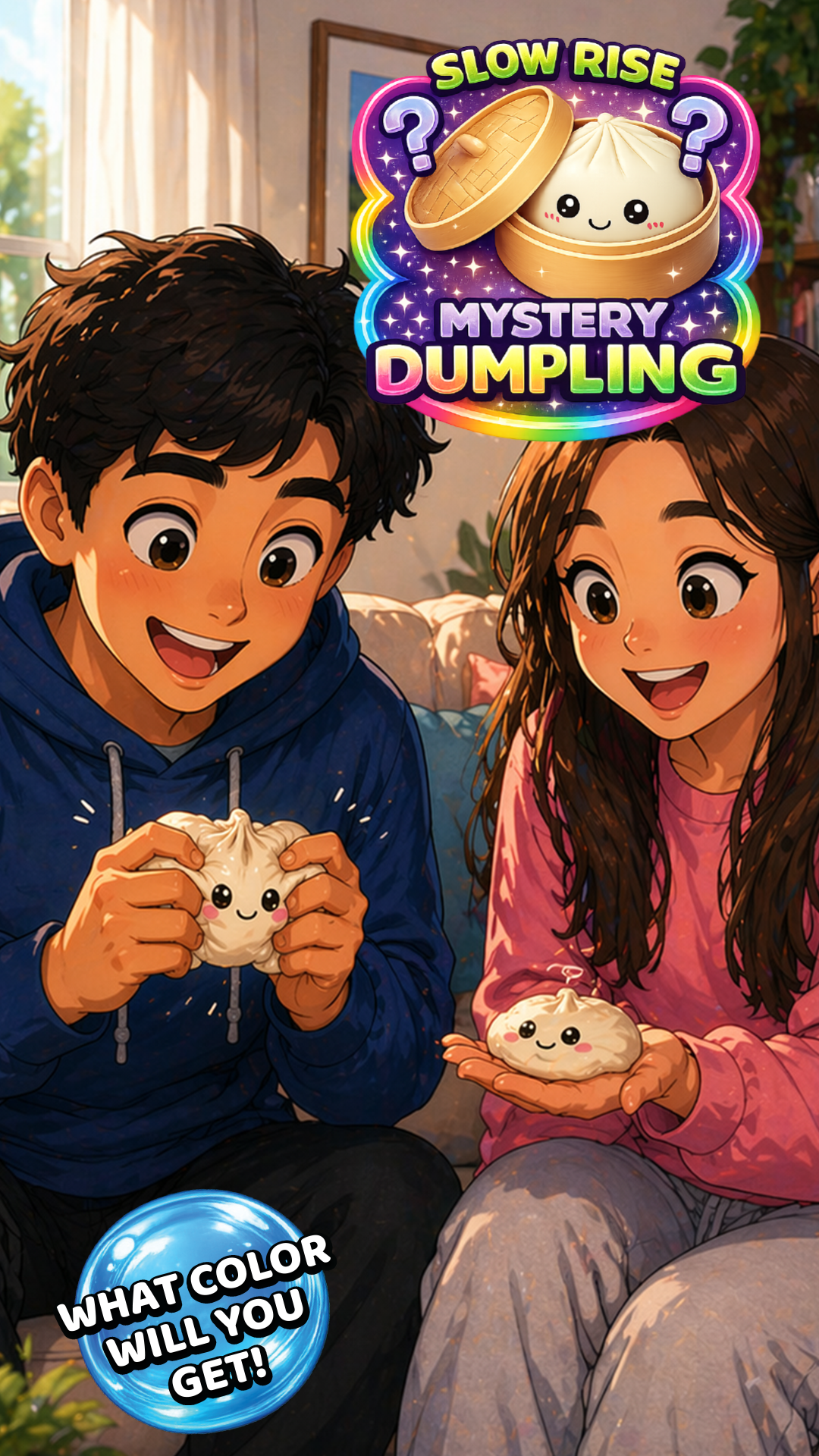 Fun Doh Mystery Slow-Rise Dumpling Squishy Toy -12/Display