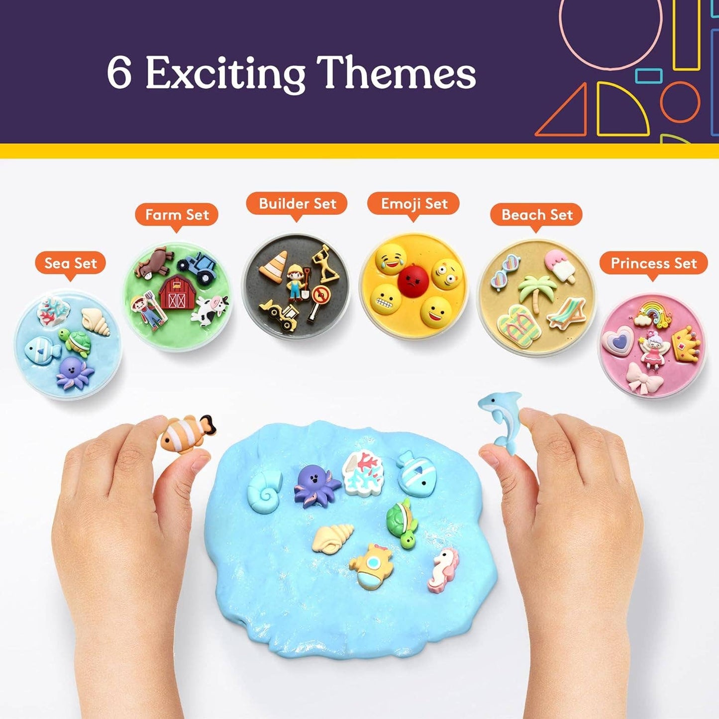 Special Supplies Sensory Therapy Putty for Kids and Adults with Cute Charms, Resistive Hand Exercise Stress Relief Therapy Putty