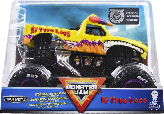 Monster Jam El Toro Loco Die-Cast Vehicle, 1:24 Scale